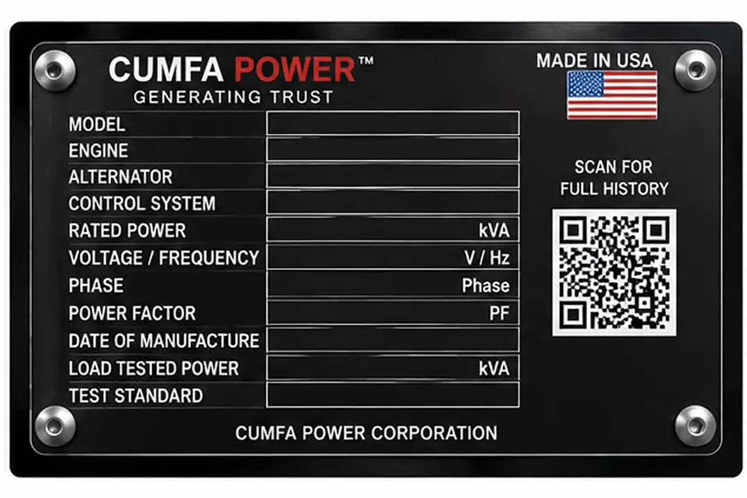 What a Serial Number Should Tell You About a Generator